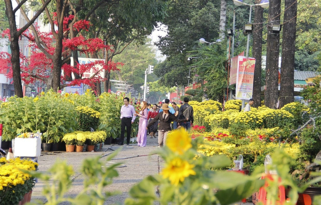 chợ hoa TPHCM