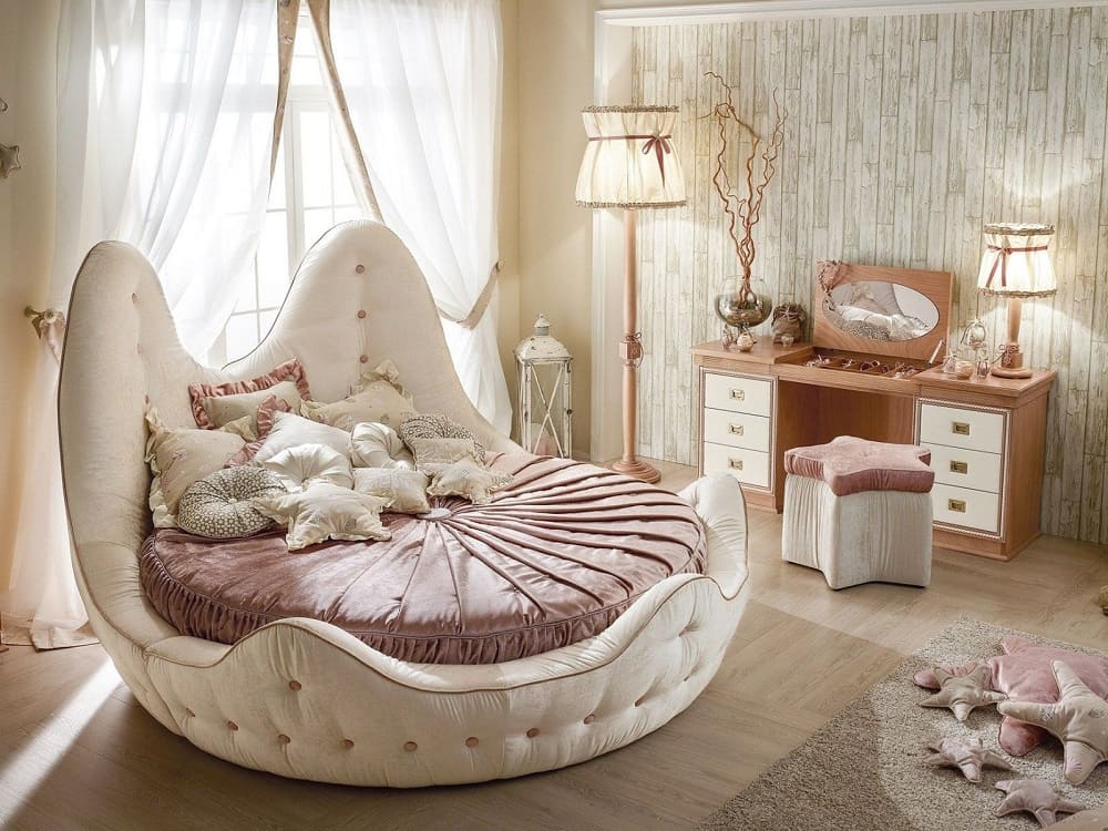 Mẫu giường tròn công chúa