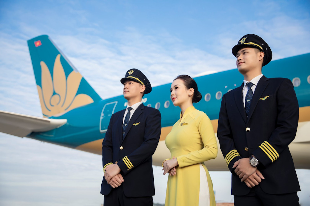 Vietnam Airline là một trong những hãng hàng không tốt nhất Việt Nam