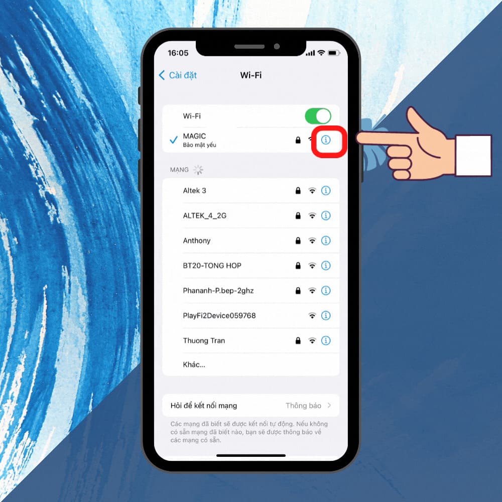 xem mật khẩu wifi đã lưu trên iphone như thế nào