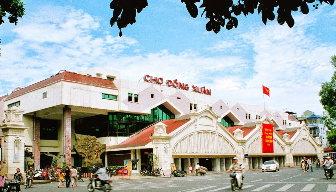 chợ đồng xuân hà nội