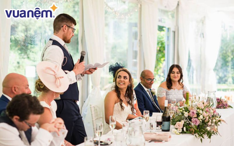 Lời cảm ơn sau đám cưới để bày tỏ lòng cảm ơn sâu sắc đến các vị quan khách