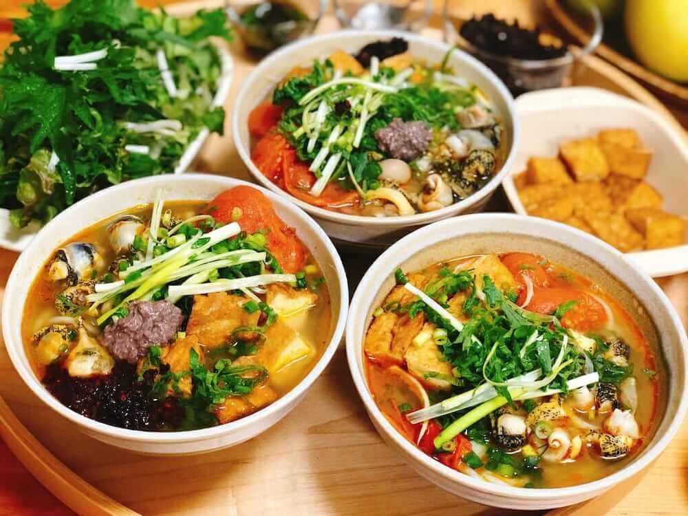 Bánh canh ở nước ta rất đa dạng cách chế biến