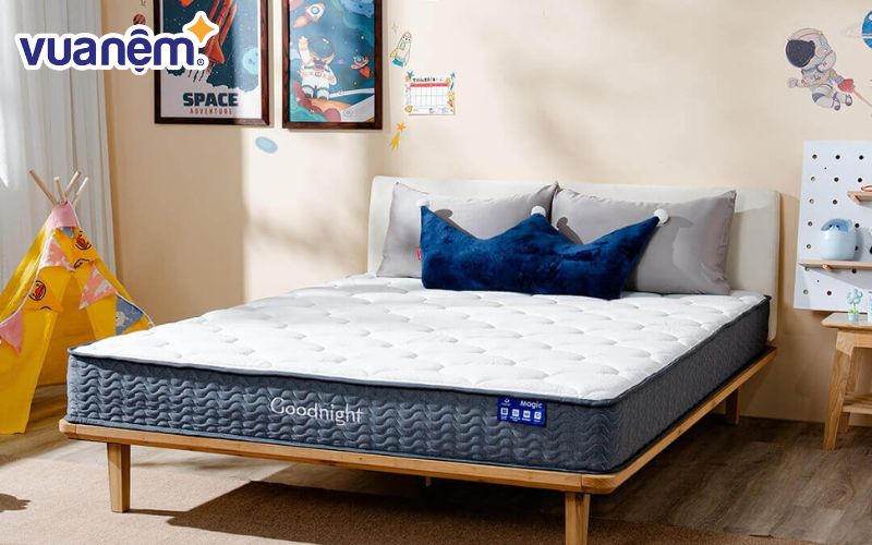 Nệm lò xo Goodnight Magic 1m4x2m hỗ trợ cột sống