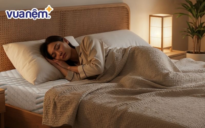 Ngủ sâu hơn mỗi đêm với nệm chất lượng tại Vua Nệm