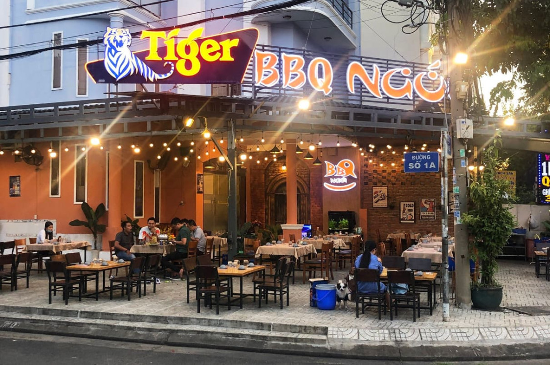 quán nhậu Bình Chánh BBQ Ngói 