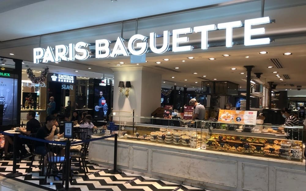 tiệm bánh kem thủ đức Paris Baguette 