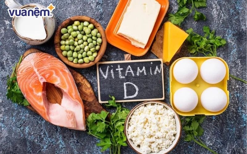 Vitamin D và Canxi – hỗ trợ phát triển xương và cải thiện giấc ngủ