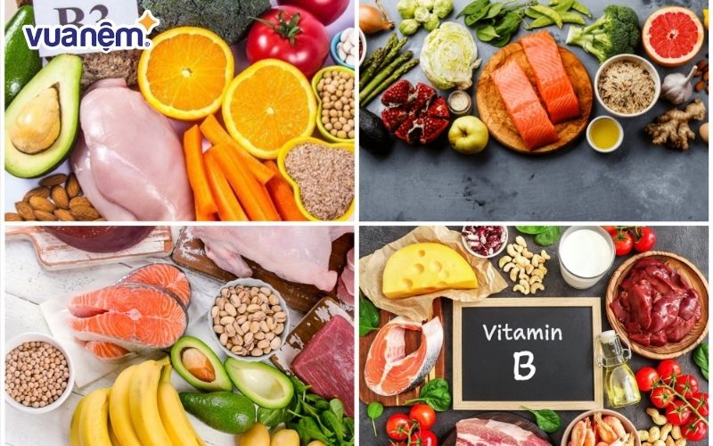 Vitamin nhóm B (B6, B12) – điều hòa hệ thần kinh
