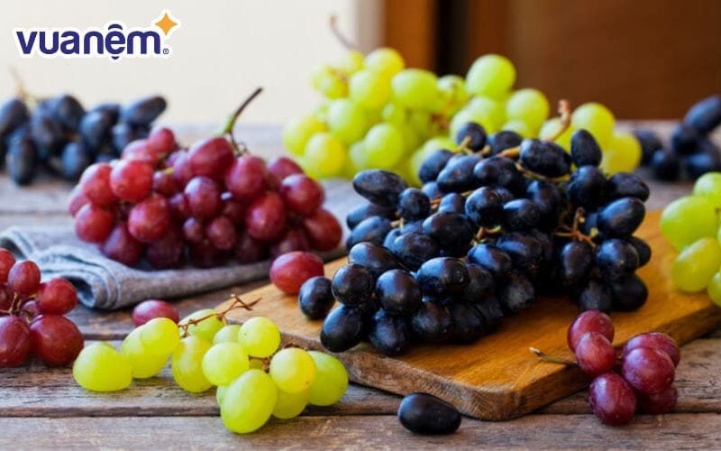 Nho mang lại nhiều lợi ích sức khỏe cho cơ thể