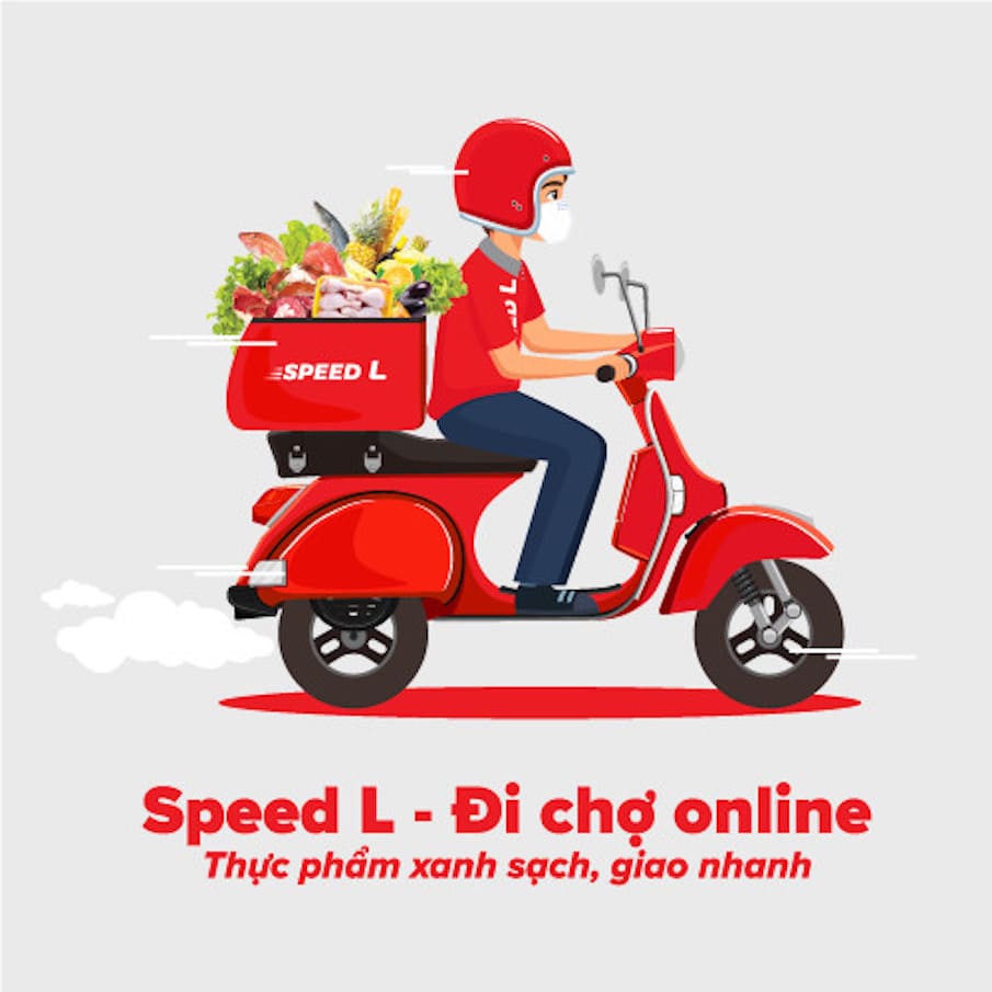 chợ online với Speed L 