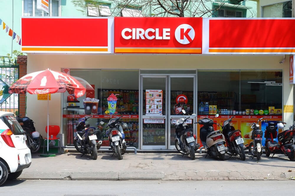 Cửa hàng Circle K phục vụ người dùng 24/24