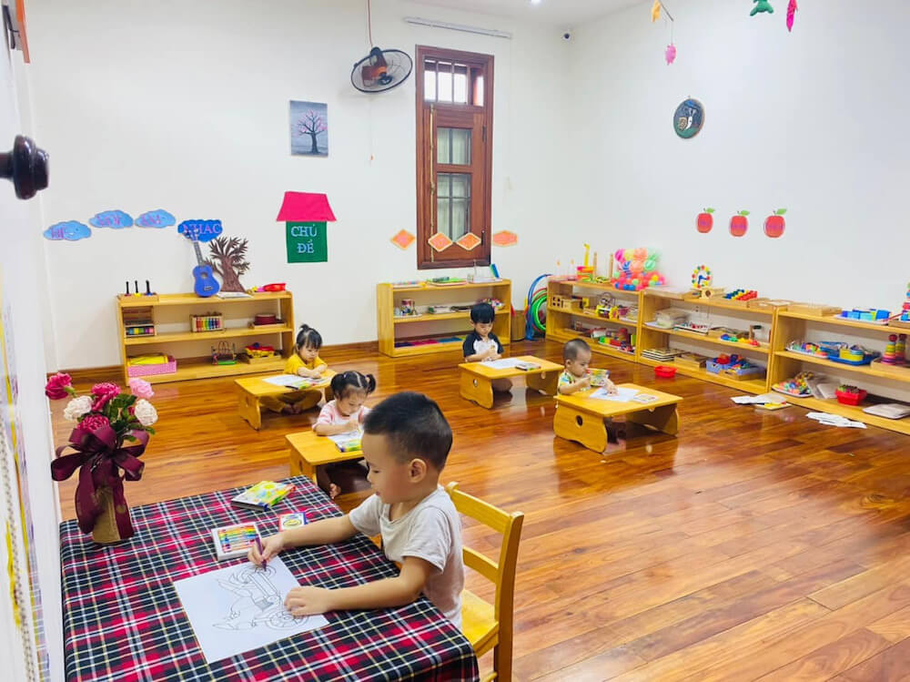 Gia Viên Montessori Hòa Xuân là trường Montessori tại Đà Nẵng vô cùng chất lượng