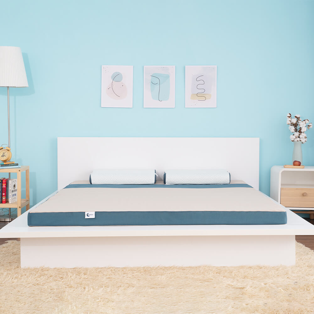 Nệm foam Goodnight Color với gam màu tươi trẻ, tinh tế