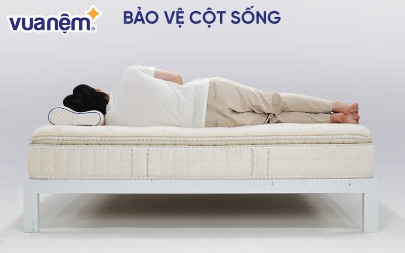 Nệm lò xo Dunlopillo William với khả năng nâng đỡ vượt trội