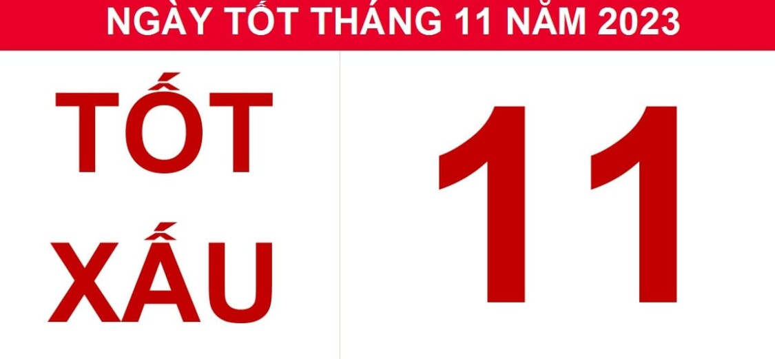 xem ngày tốt tháng 11 năm 2023 Quý Mão