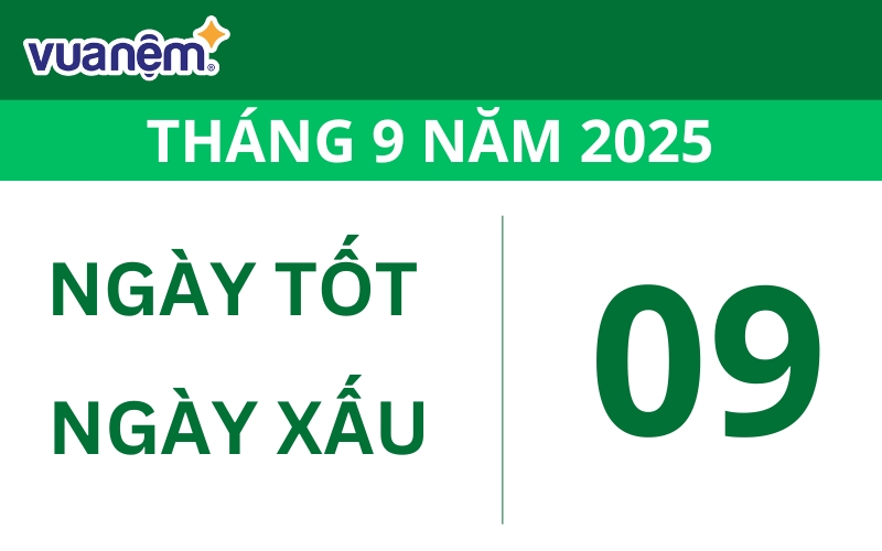 Hướng dẫn xem ngày tốt tháng 9 năm 2025 Ất Tỵ