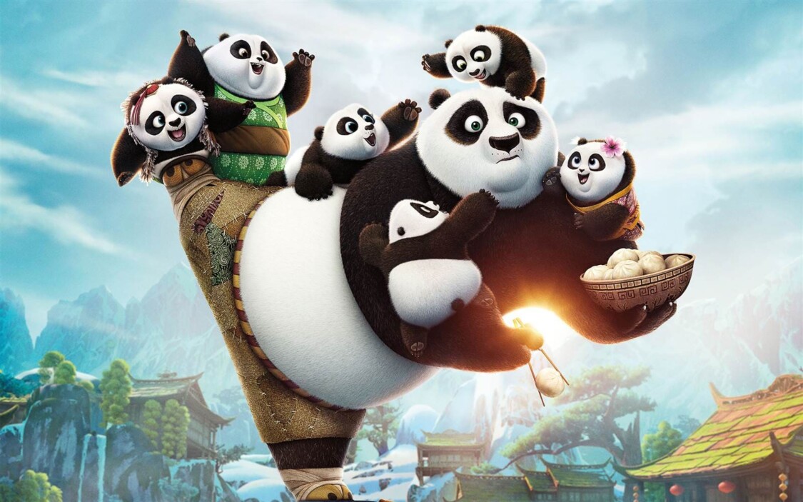 phim hoạt hình chiếu rạp Kung fu panda 3