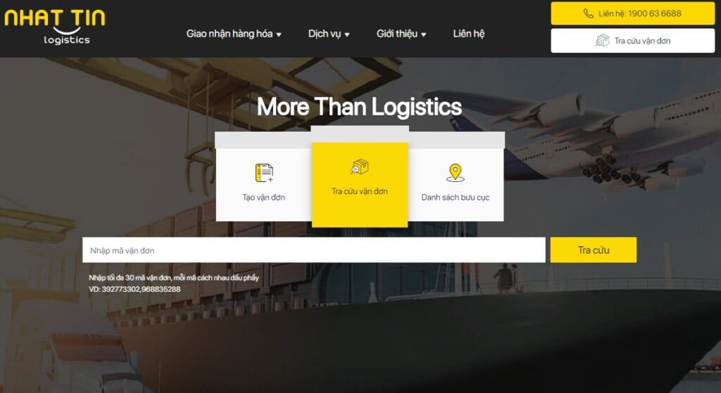 logistics nhất tín