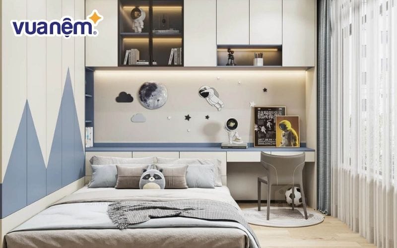 Trang trí phòng ngủ hợp sở thích của bé