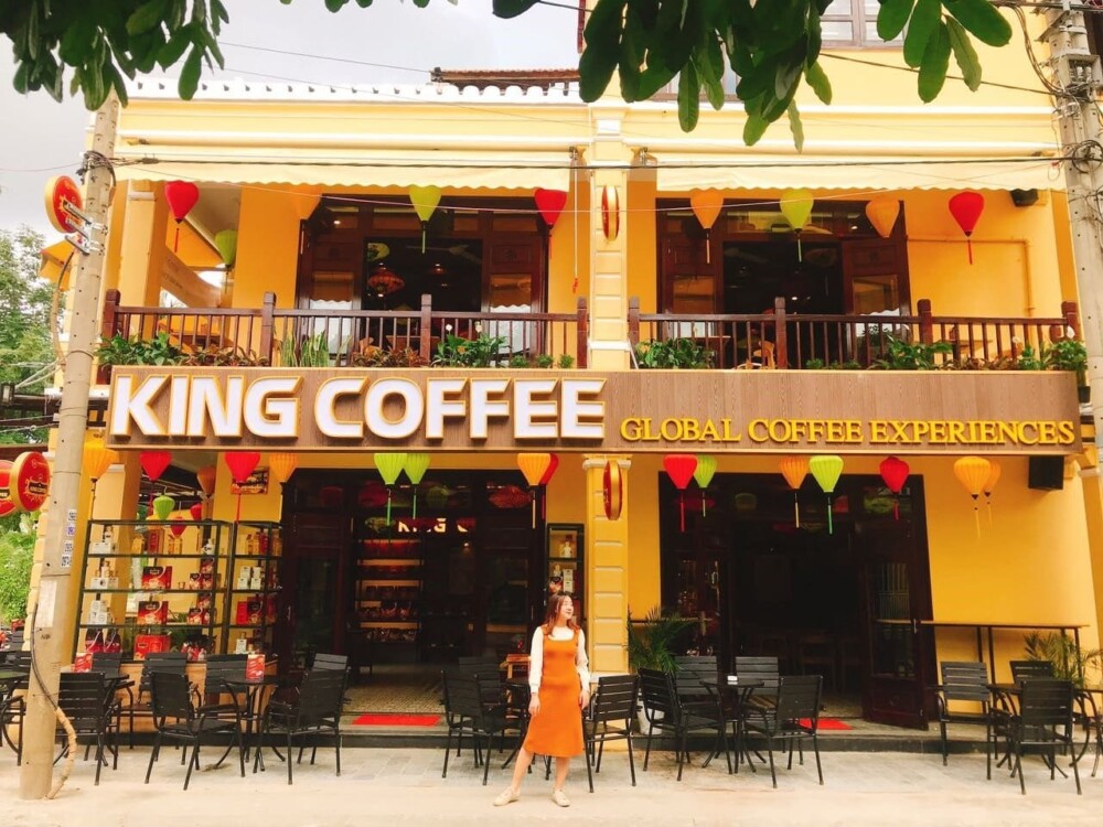 cafe cá koi hà nội King Coffee Thanh Hà