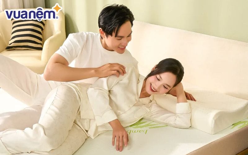 Lựa chọn chăn ga gối nệm phù hợp giúp bảo vệ làn da tại Vua Nệm