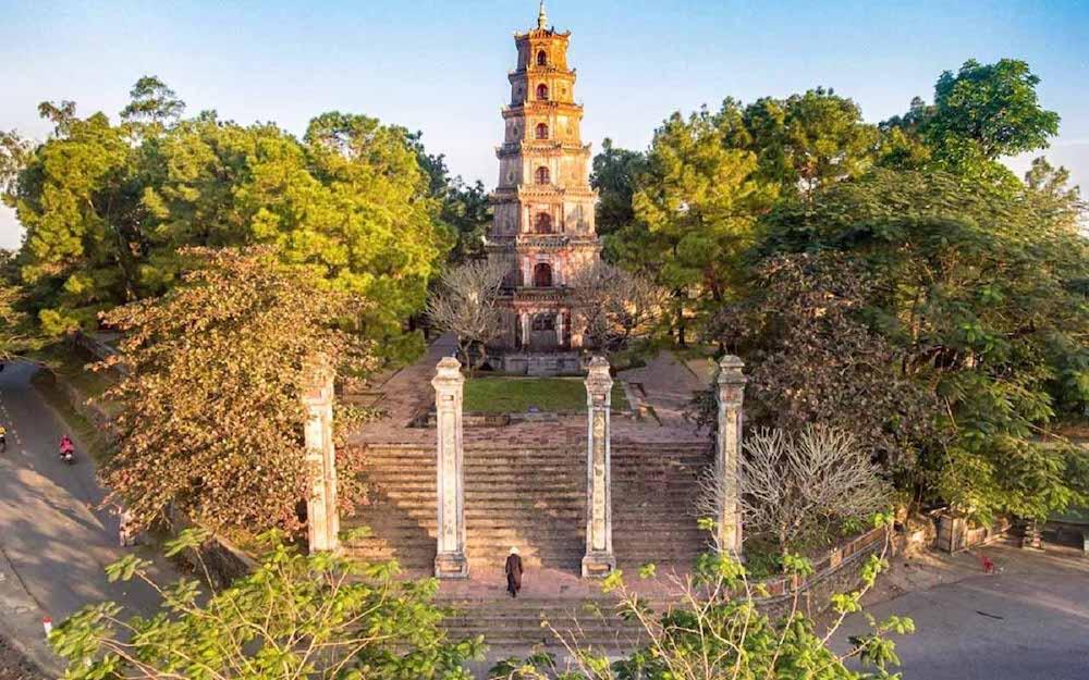 Chùa Thiên Mụ - ngôi chùa nổi tiếng lâu đời tại Huế