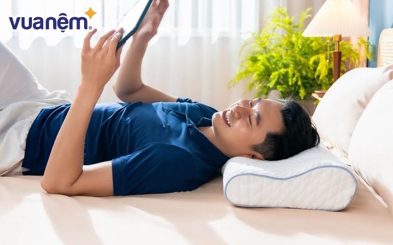 Gối foam Goodnight Nori 1.0 là lựa chọn phù hợp cho người đau lưng