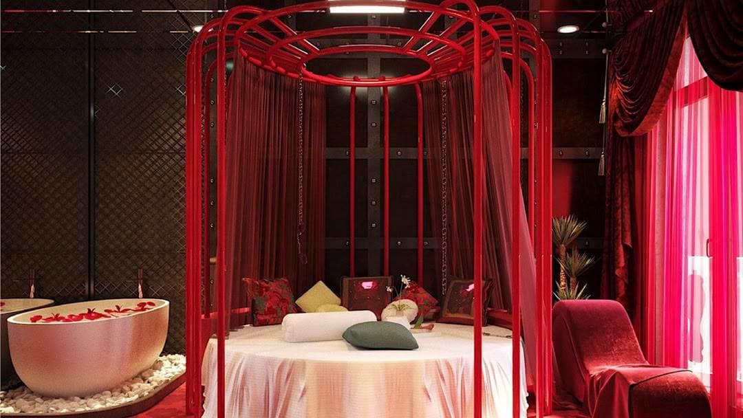 khách sạn tình yêu Hà Nội Mix Boutique Hotel 4 