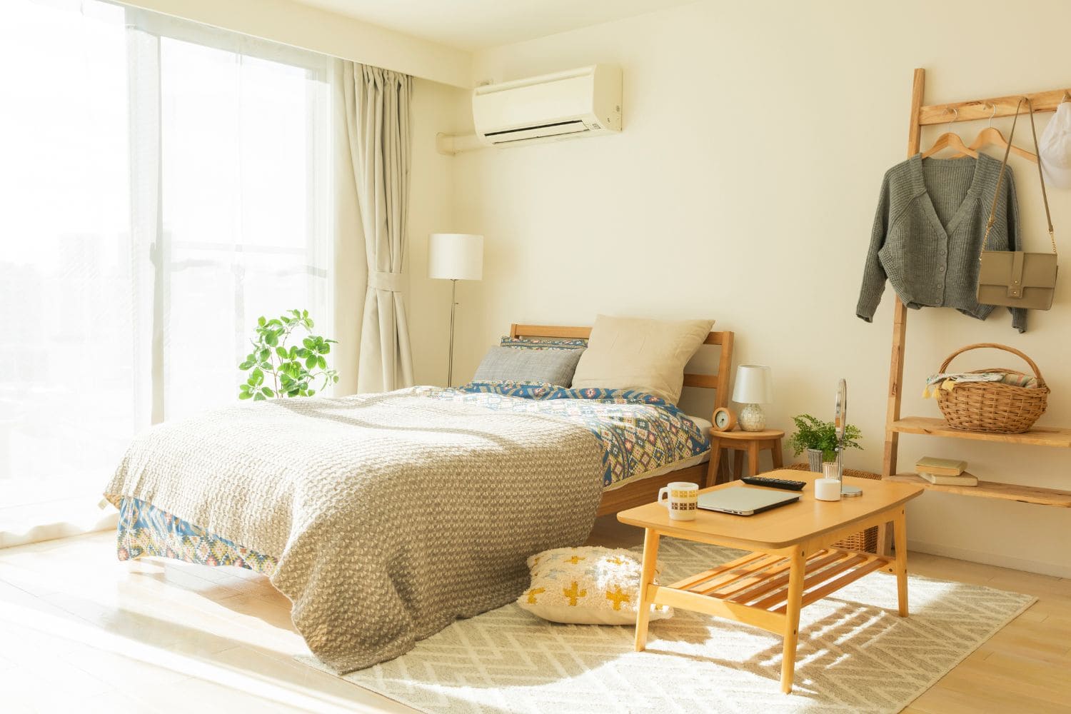 kiểu hàn decor phòng ngủ chill