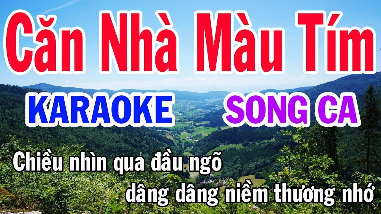 những bài hát song ca nhạc trẻ karaoke hay nhất