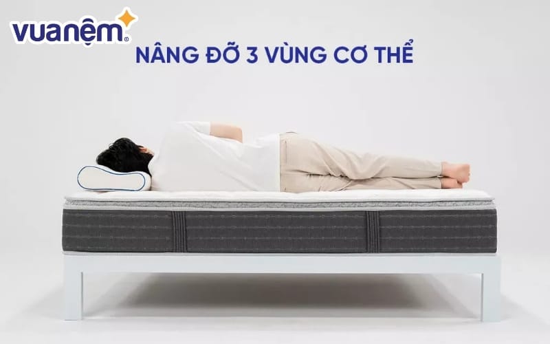 Therapedic là dòng nệm phù hợp cho những ai muốn trải nghiệm nâng đỡ hàng đầu