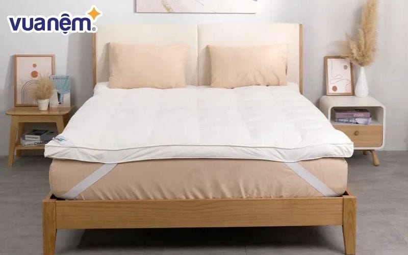 Sử dụng topper nệm