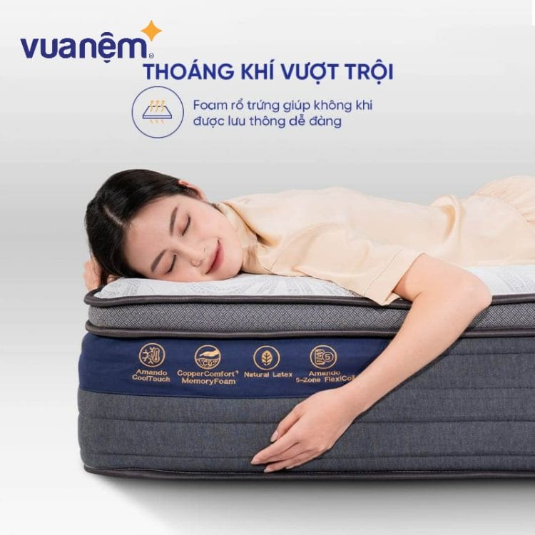 Tính năng của nệm có thể là yếu tố làm nệm đắt tiền hơn
