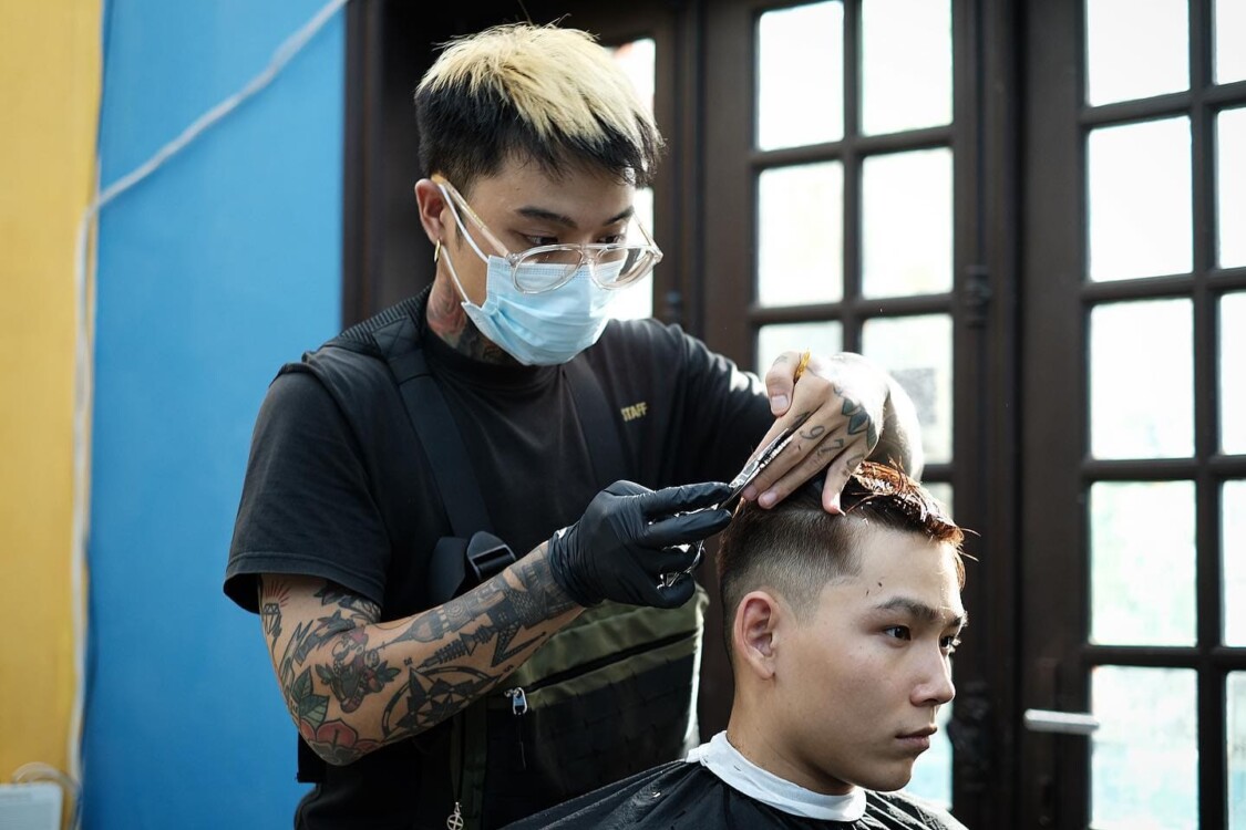 tiệm cắt tóc nam, nữ tại Hà Nội HaNoi Cartel Studio