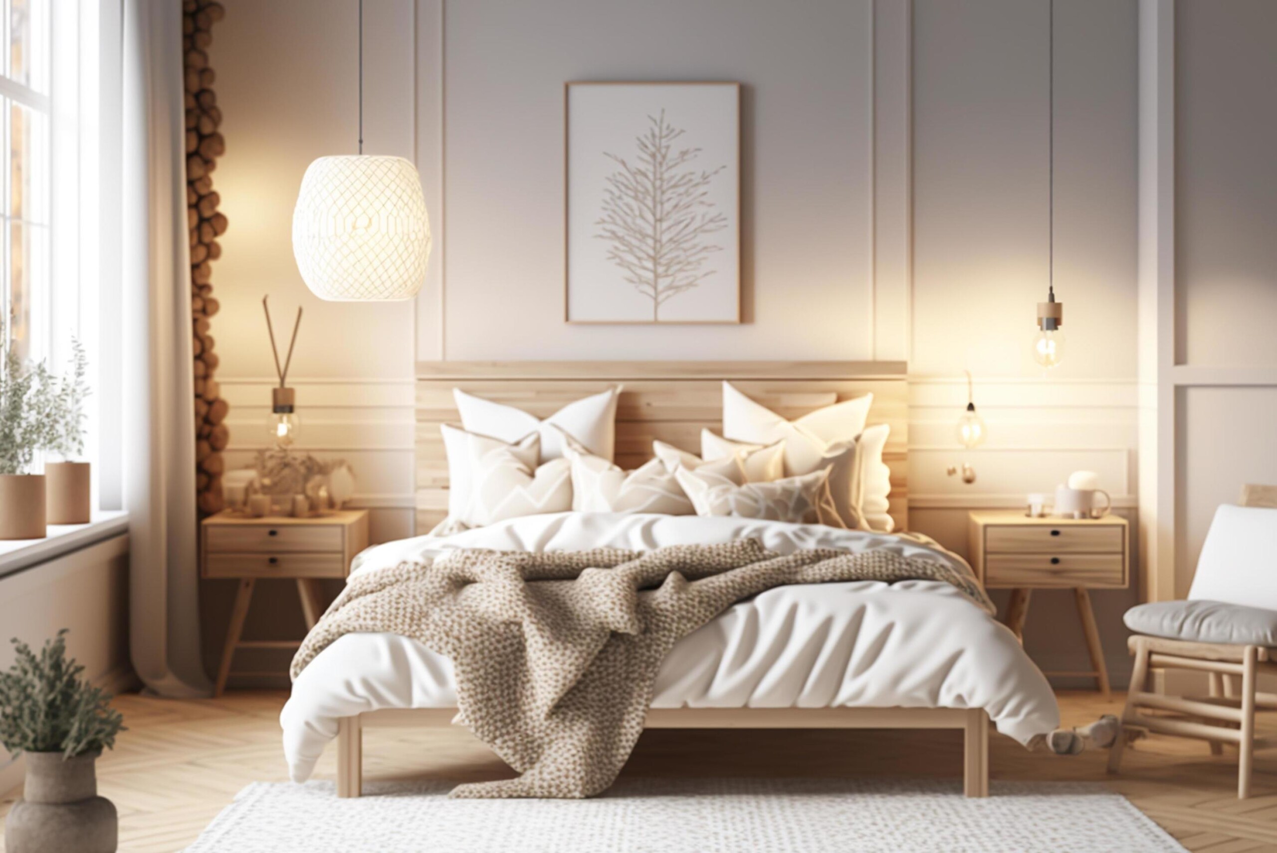 top phòng ngủ phong cách scandinavian
