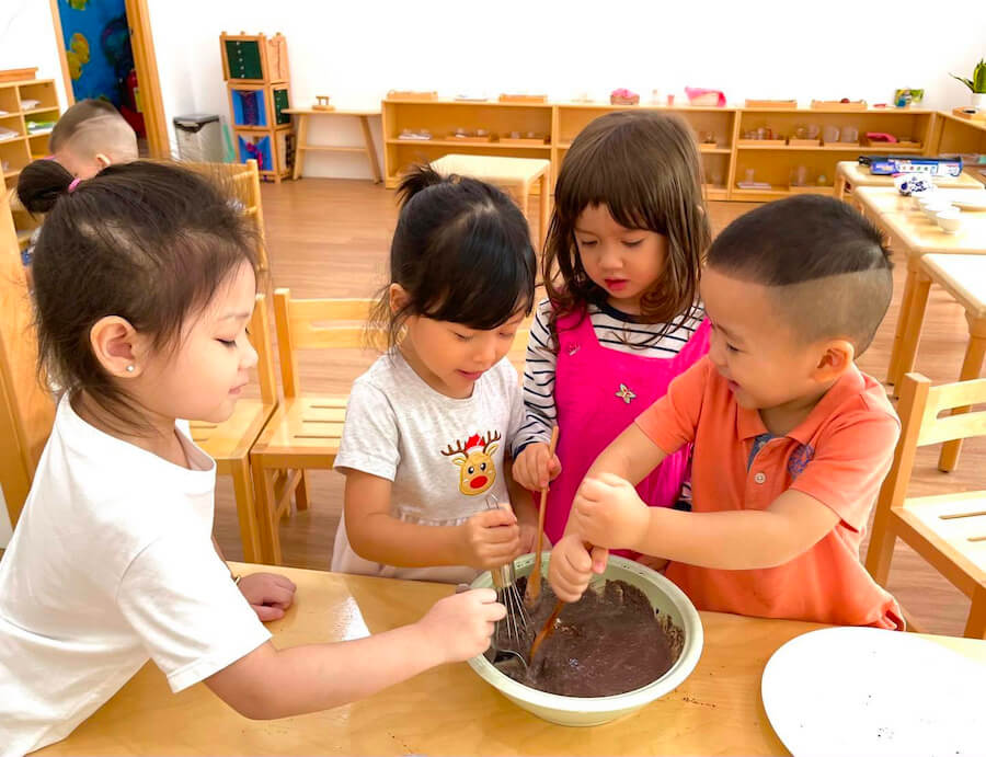 Trường mầm non Rock Star Montessori có thể kích thích trẻ bộc lộ thiên hướng bản thân