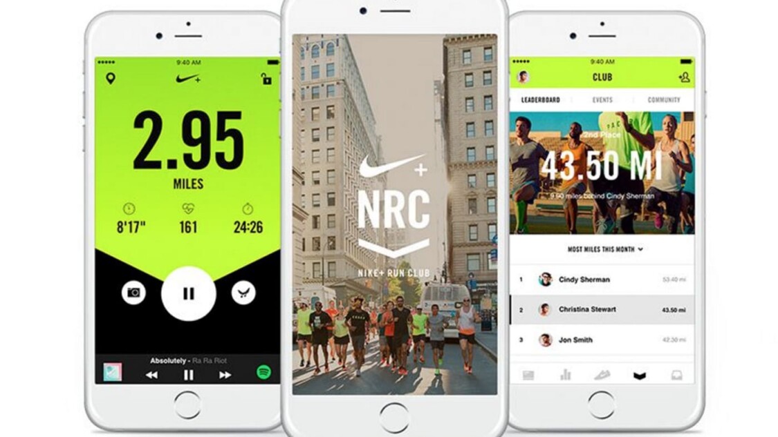 app đo quãng đường chạy bộ Nike Run Club