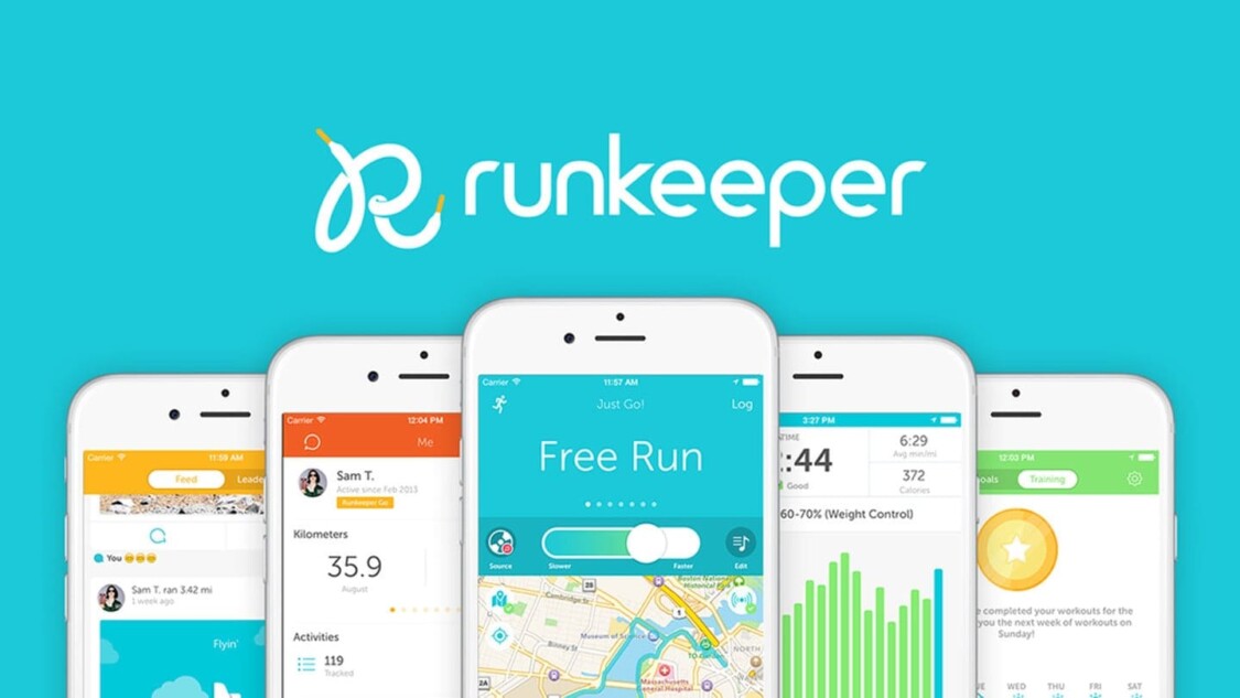 app đo quãng đường chạy bộ Runkeeper