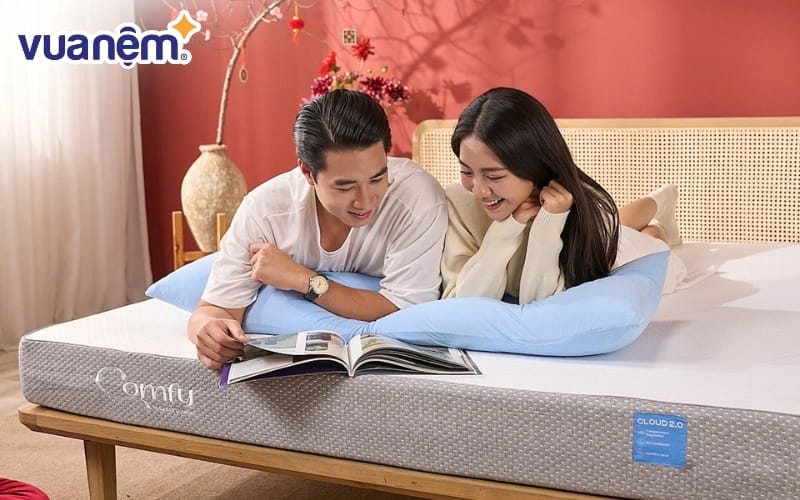 Khi được sử dụng trên một bề mặt ngủ phù hợp, cơ thể sẽ dễ dàng thả lỏng, giảm trằn trọc