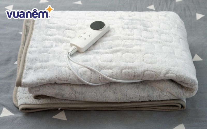 Cấu tạo đặc trưng giúp chăn điện có khả năng giữ ấm tốt