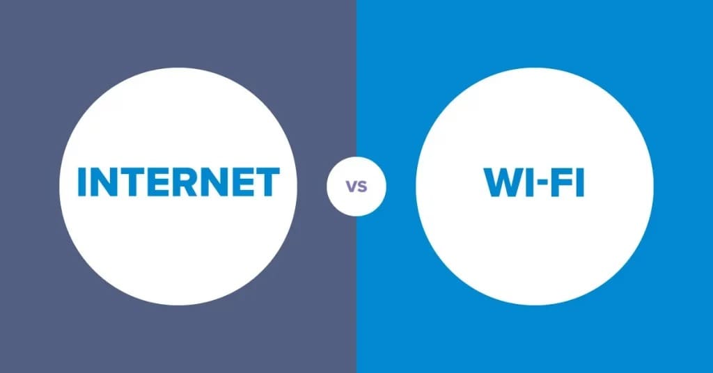 internet và wifi