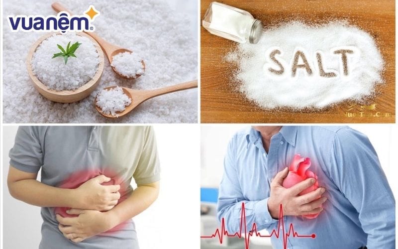 Ăn quá nhiều muối có thể tăng nguy cơ bệnh huyết áp cao từ đó ảnh hưởng đến chất lượng giấc ngủ