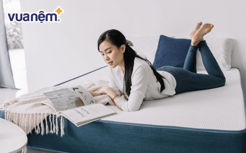 Nệm Kim Cương 20cm đáp ứng được nhiều tư thế ngủ khác nhau