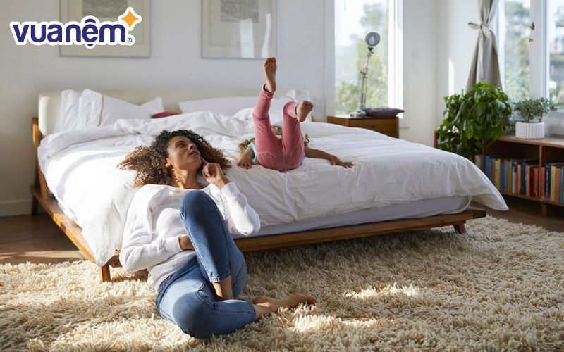 Nệm Liên Á 2m2x2m luôn đảm bảo chất lượng và an toàn cho sức khỏe