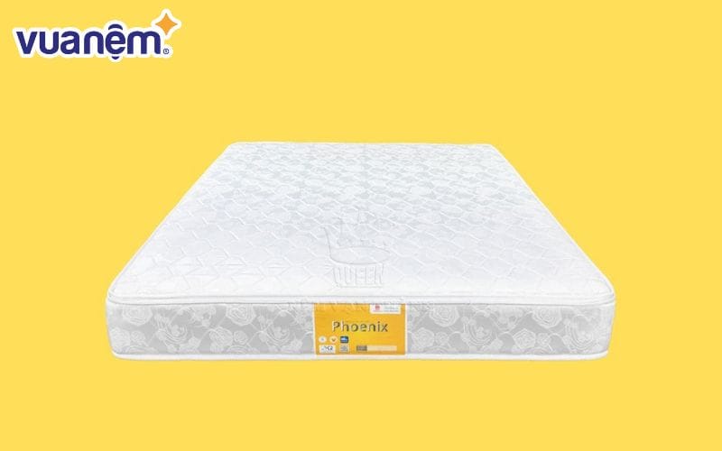 Nệm lò xo Phoenix Tricat có thiết kế nhã nhặn