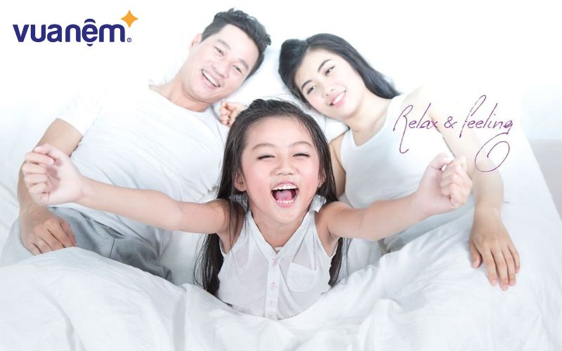 Nệm cao su QUEEN LATEX STANDARD mang đến cho bạn những giấc ngủ thoải mái nhất