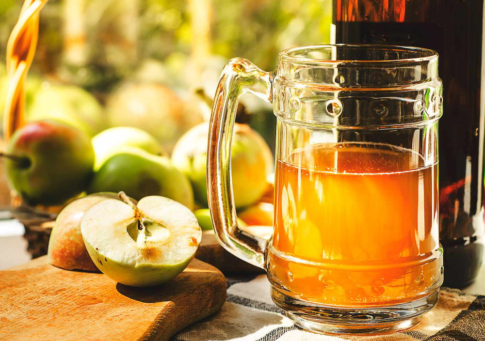 quy trình sản xuất cider