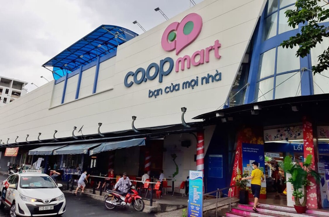 trung tâm thương mại Quận 3 Siêu thị Co.op Mart 