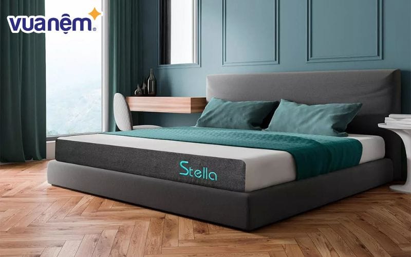 Nệm Kim Cương cao su đa tầng Stella
